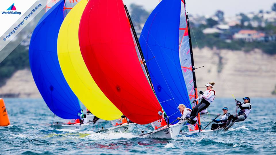  29er, 420, Laser Radial, RS:X, Nacra 15  World Sailing Youth World Championship 2016  Auckland NZL  Final results, three podiums for USA: 420 Boys Gold, Nacra 15 Silver, Laser Boys Bronze