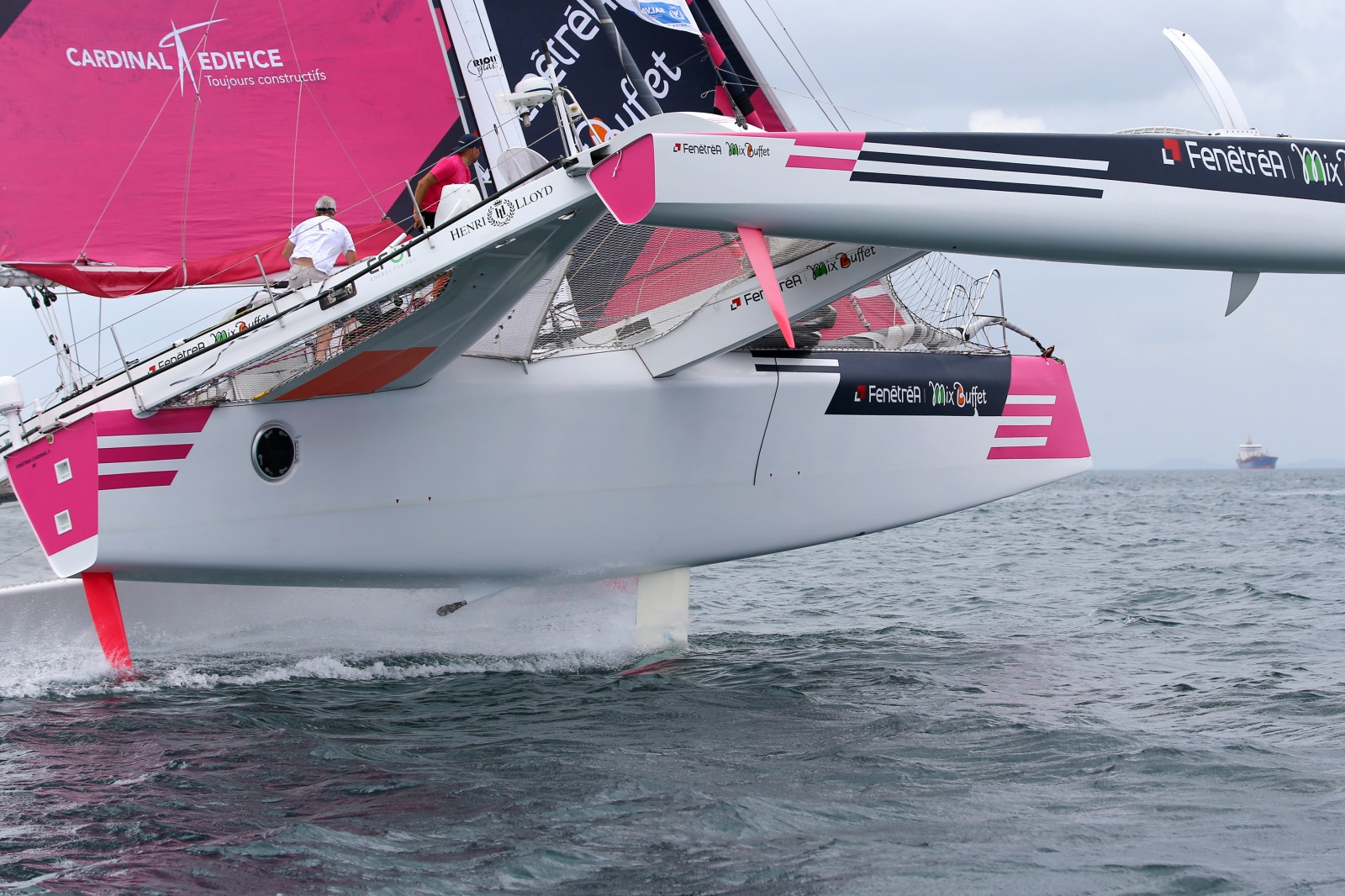  IMOCA Open 60, Class 40, Multi 50, Ultime  Transat Jacques Vabre  Le Havre FRA  Day 12, the Swiss