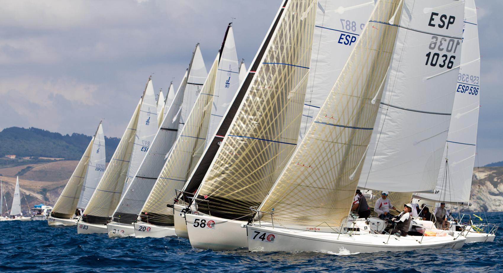  J/80  World Championship 2019  Bilbao ESP  Day 3, tight fight on top of the rankings