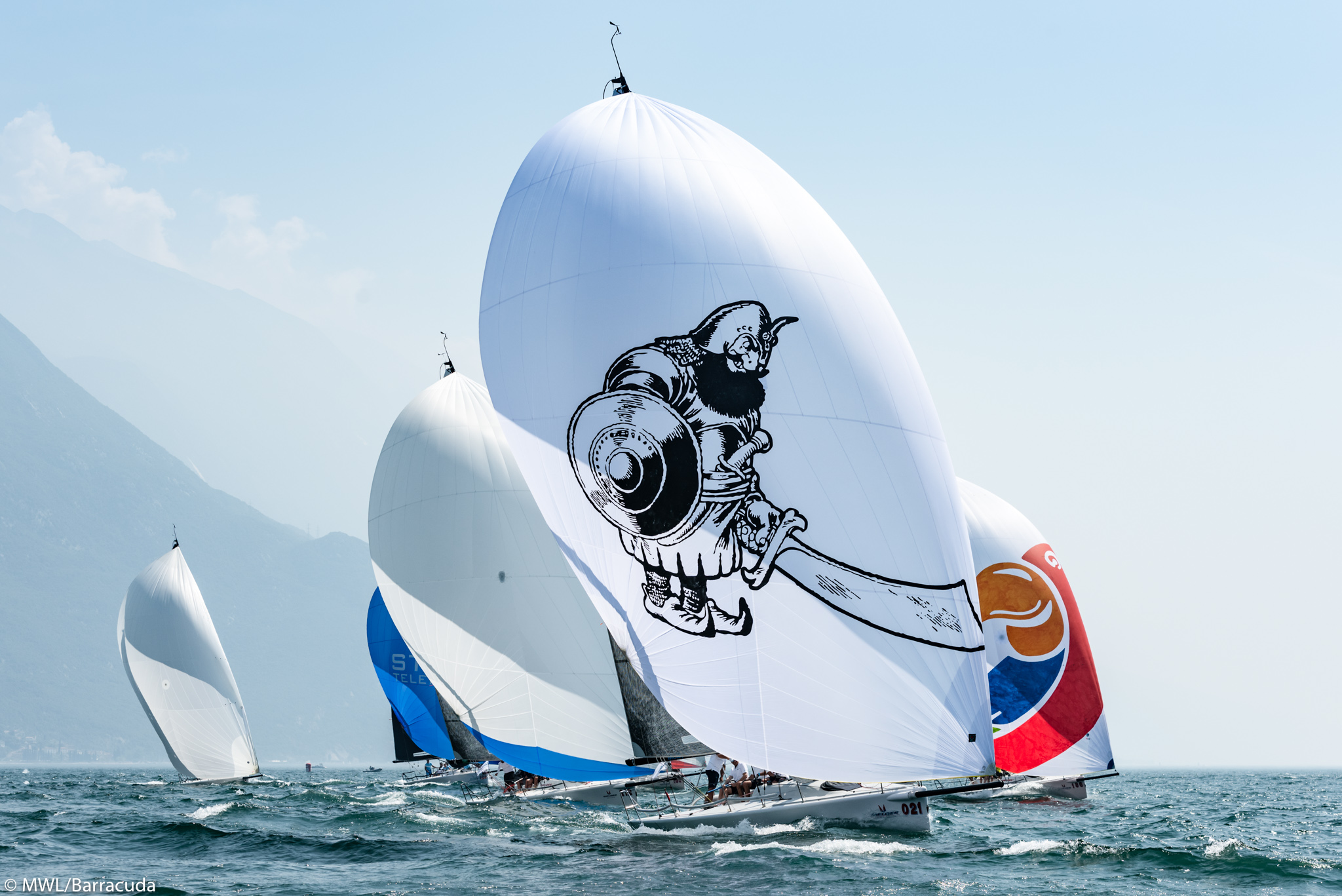  Melges 32  World League 2019  Act 3  Riva ITA  Day 1, Onorato ITA first leader