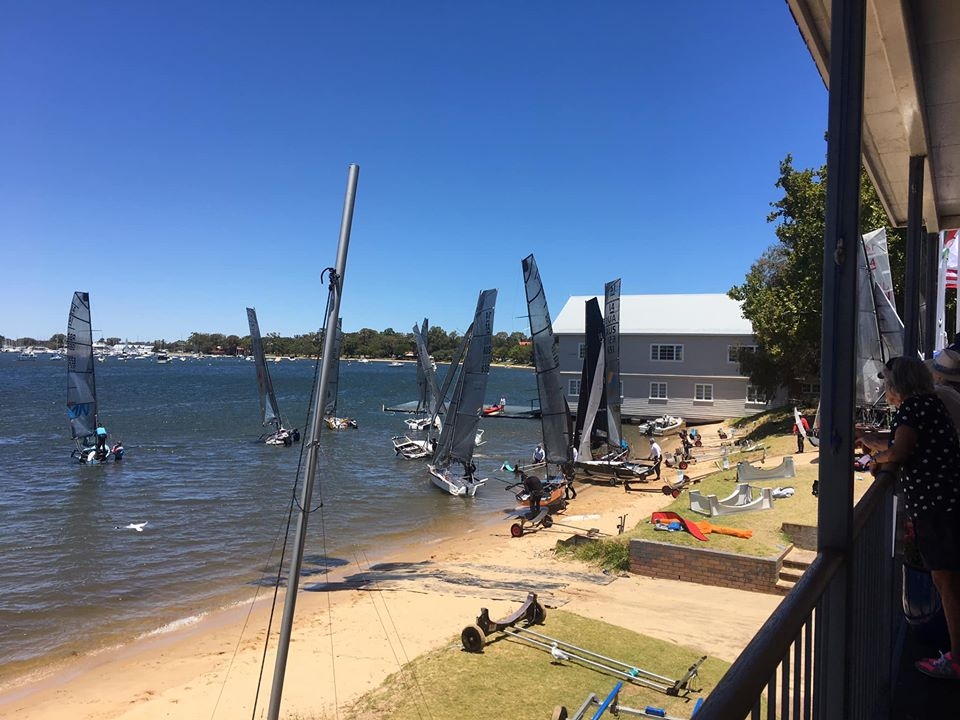  14 Footer  World Championship 2020  Perth AUS  Day 5, updated results by noon UTC