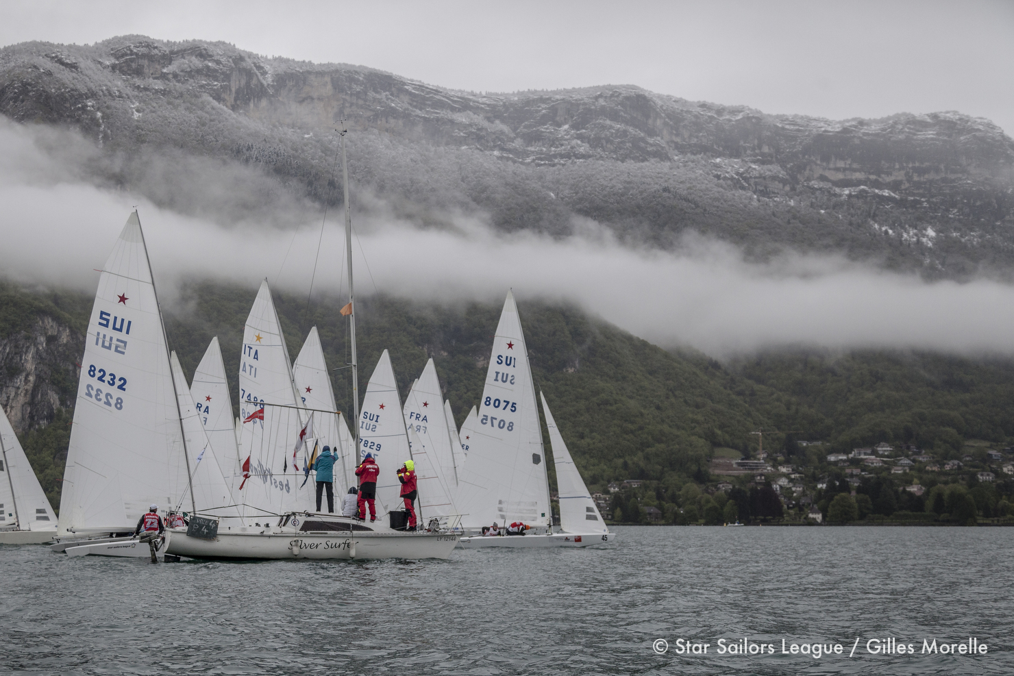  Star  District + French Championship  Annecy FRA  Final results, Sternberg/Christenson USA 13th