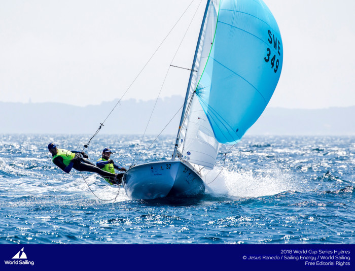  Olympic Worldcup  Semaine Olympique  Hyeres FRA  Day 4, no NorAms in today's 5 Medal Races