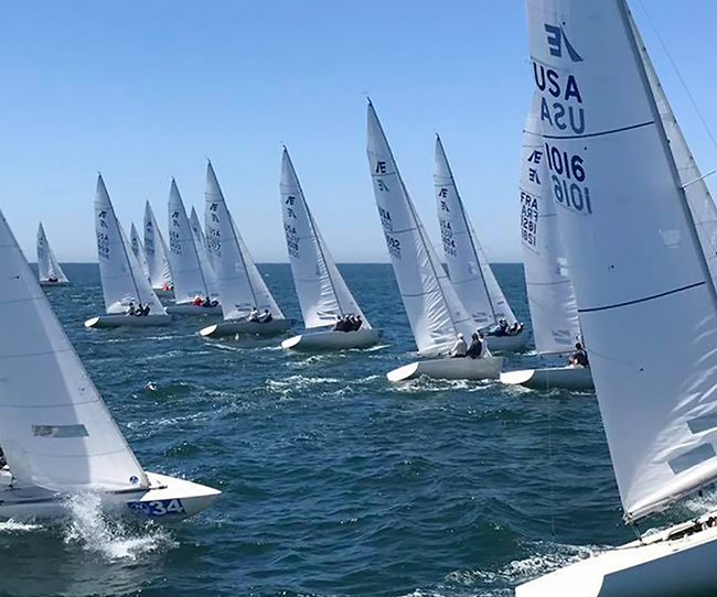  Etchells  2019 Etchells West Coast Spring Series  Pacific Coast Championship  San Diego  Day 1  Cunningham wins overall
