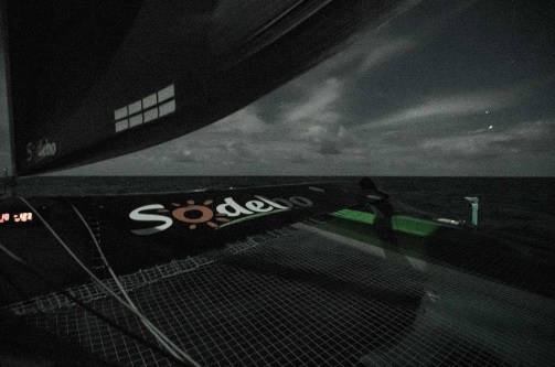  Trophee Jules Verne  Day 5  Sodebo approaching the Equator in record time