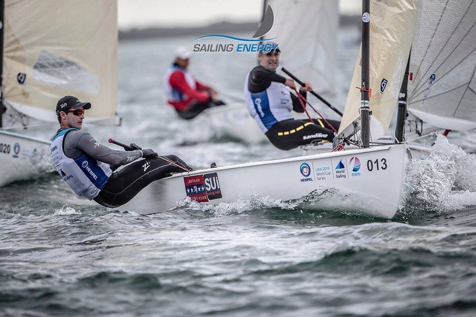  Olympic Worldcup  Olympic Classes Regatta  Miami FL, USA  Day 5  Les Suisses