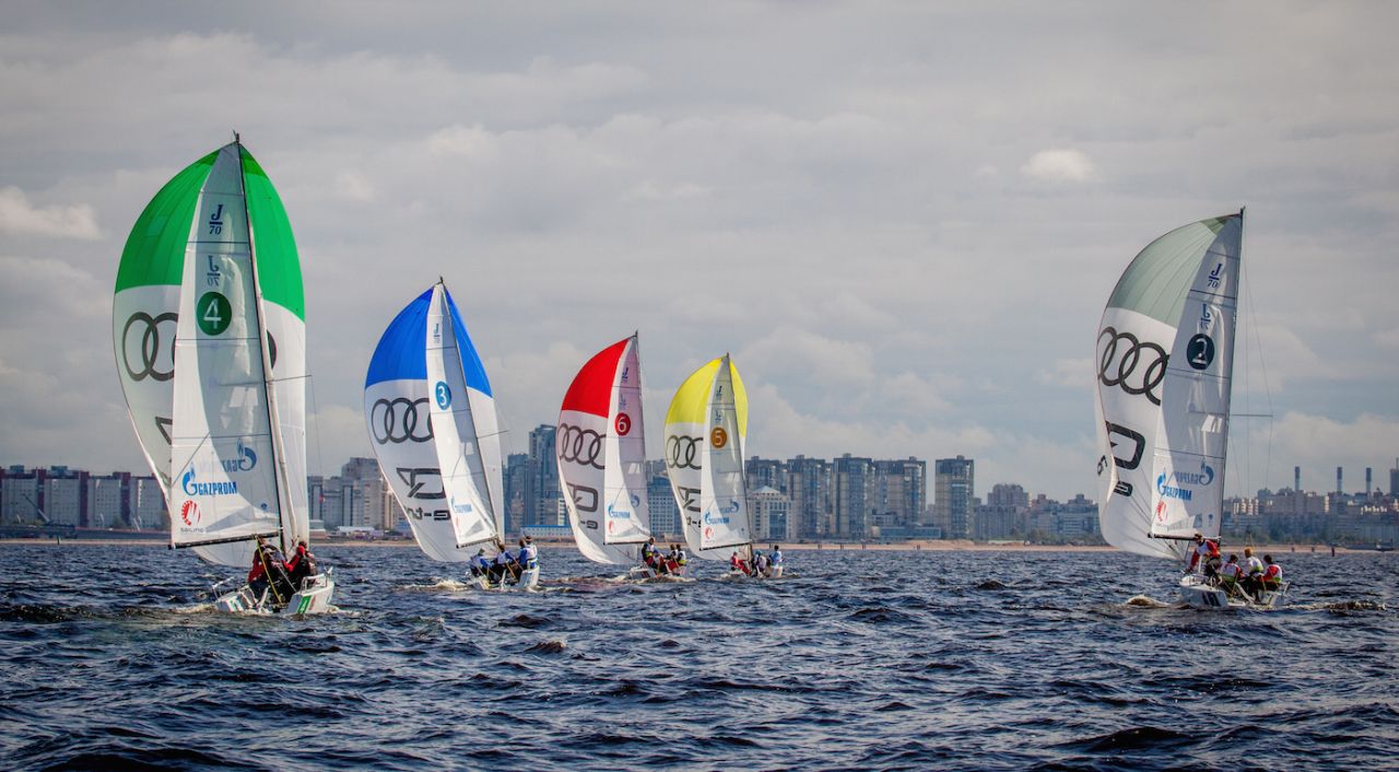  J/70  Sailing Champions League 2016  Act 1  St.Petersburg RUS  Day 2