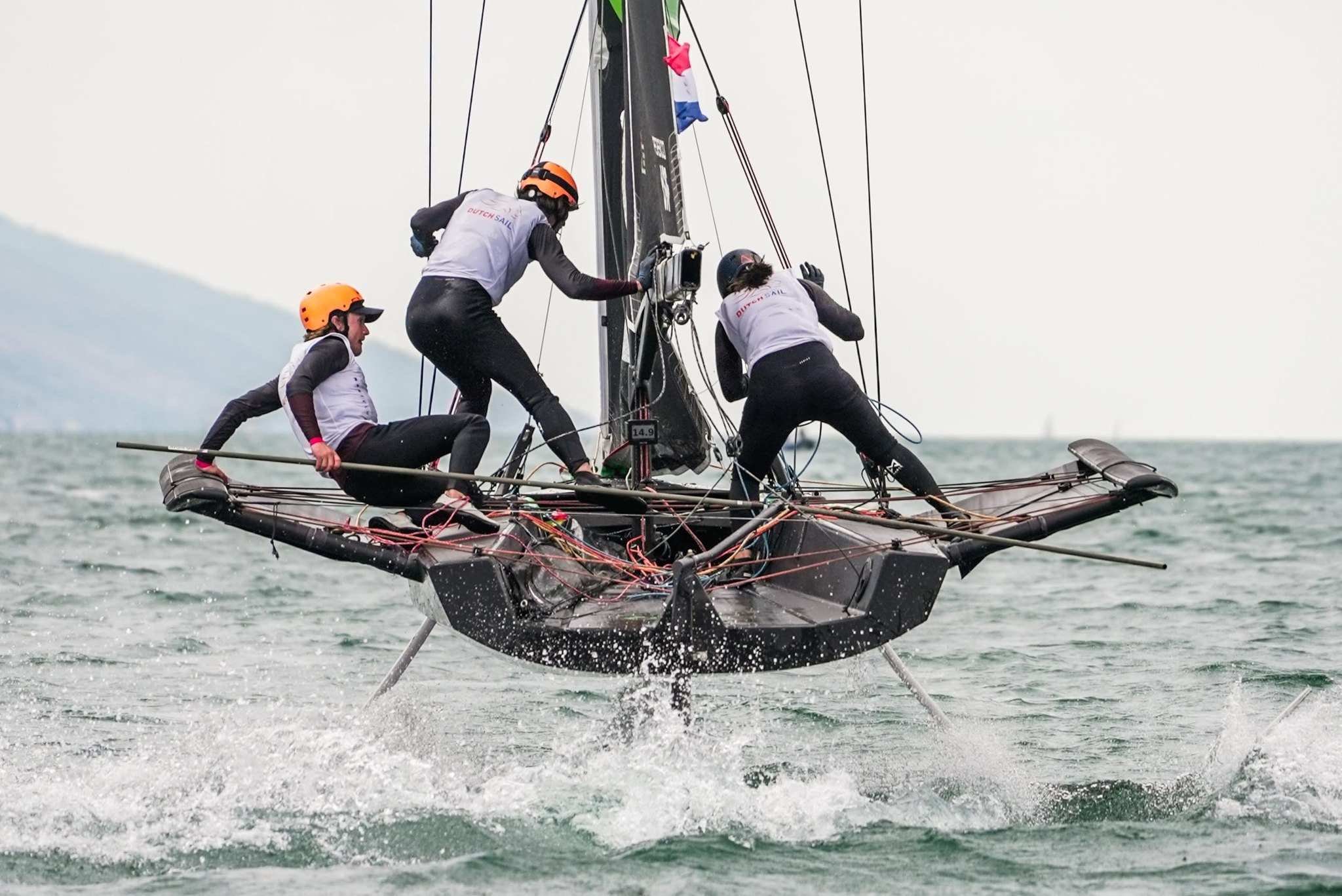  Persico 69F  Youth Foiling Gold Cup  Act 4  Torbole ITA  Day 3