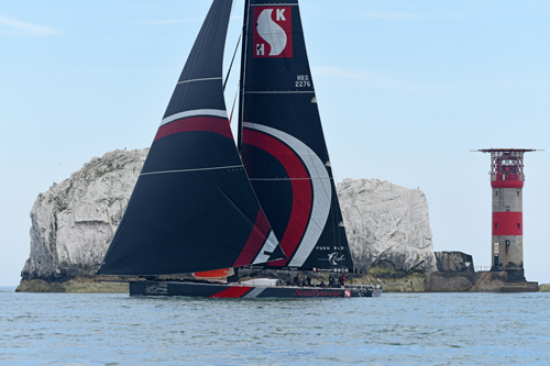  Transatlantic Race  Cowes GBR  Day 11, Scallywag six hours ahead of Wizard at the arrival