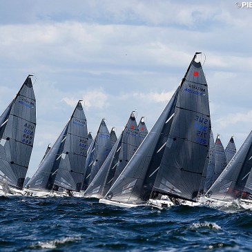  Melges 24  World Championship 2017  Helsinki FIN  Day 5, Bruce Ayres USA 2nd and Kevin Welch USA 4th