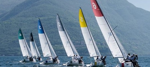  J/70  Swiss Sailing League  Winter Act 1  Locarno  Day 1