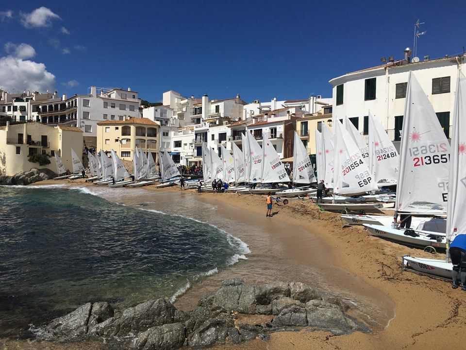  Laser  Master Eurocup 2019  Calella ESP  Final results, Capella (Standard) and Campi (Radial) winners, over 90 participants