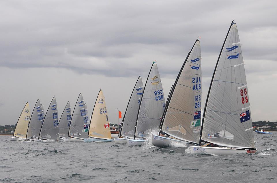  Olympic + Youth Classes  Sail Melbourne  Melbourne AUS  Day 4, Americans on 8th (Finn) and 3 and 4 (49ers)