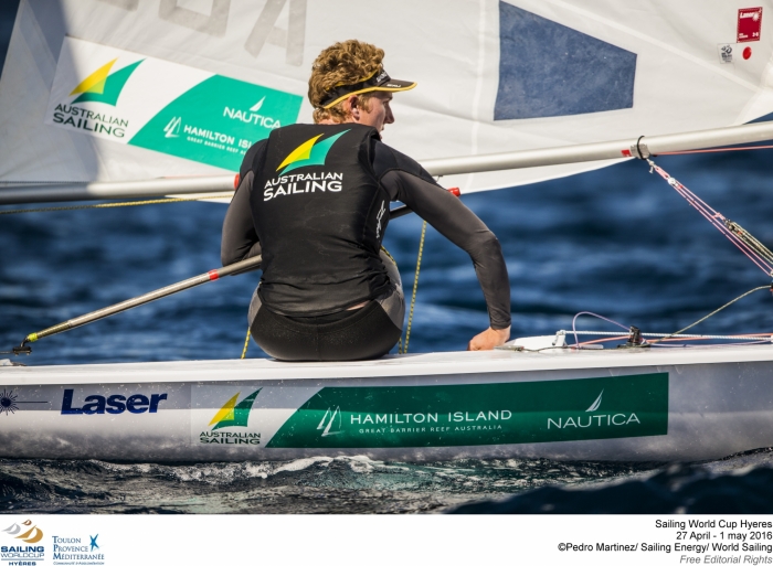  Laser  Olympic Worldcup 2016  Hyeres FRA  Day 4