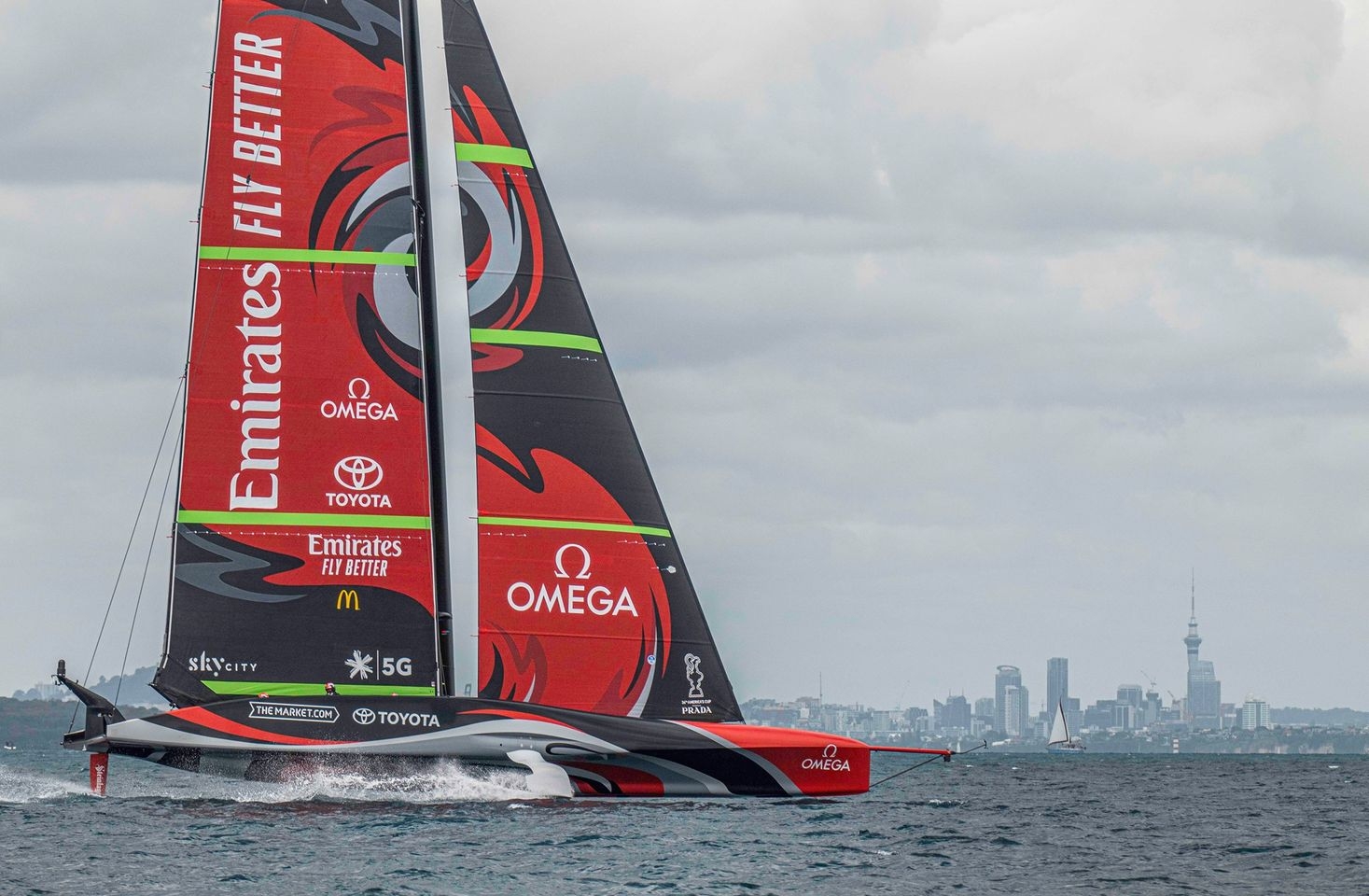  America's Cup News  Premiers tests reussi pour Team NZL