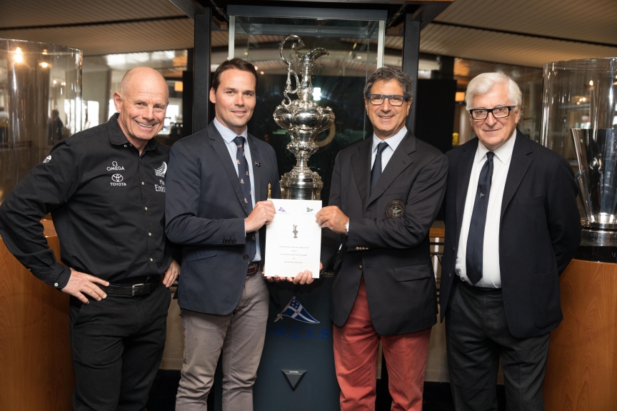  America's Cup News  The Protocol of the 36th America's Cup