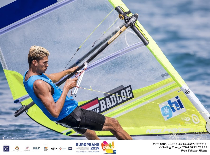  RS:XWindsurfer  European + European Youth Championship 2019  El Arenal ESP  Day 4, best NorAms in the final 50ies