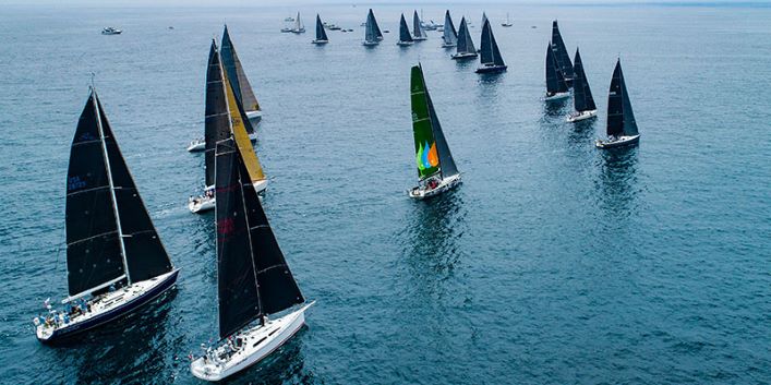  Various classes  50th Transpacific Race Los Angeles  Honolulu  Day 5, all 90 boats underway now