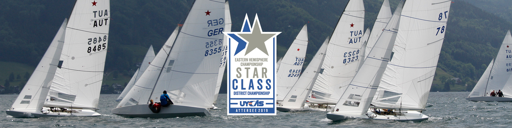  Star  Eastern Hemisphere Championship  Attersee AUT  Day 1, Augie Diaz USA clear leader 