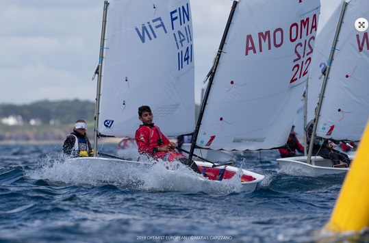  Optimist  European Championship  CrozonMorgat FRA  Start today wth 6 Boys and 2 Girls from North America