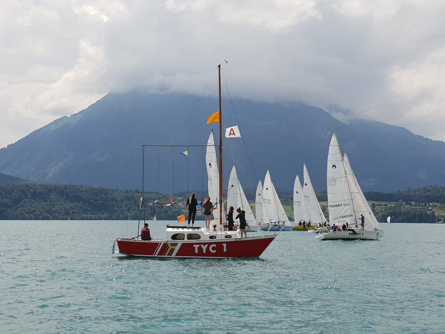  Dragon, Dolphin  JungfrauTrophy  Thunersee YC