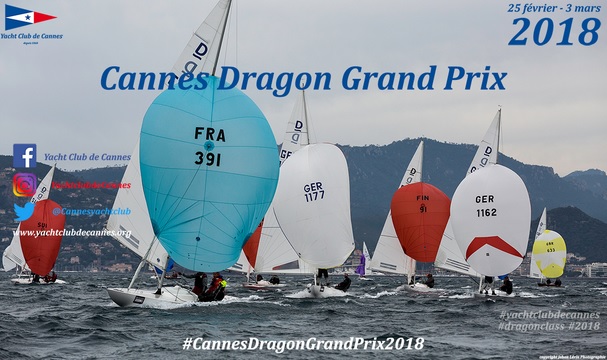  Dragon  Grand Prix  Cannes FRA  Premieres manches ce jour