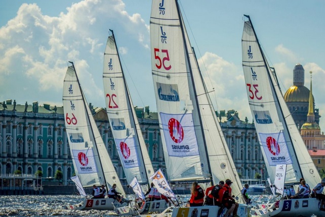  J/70  Sailing Champions League, Act 1  St.Petersburg RUS  Final results