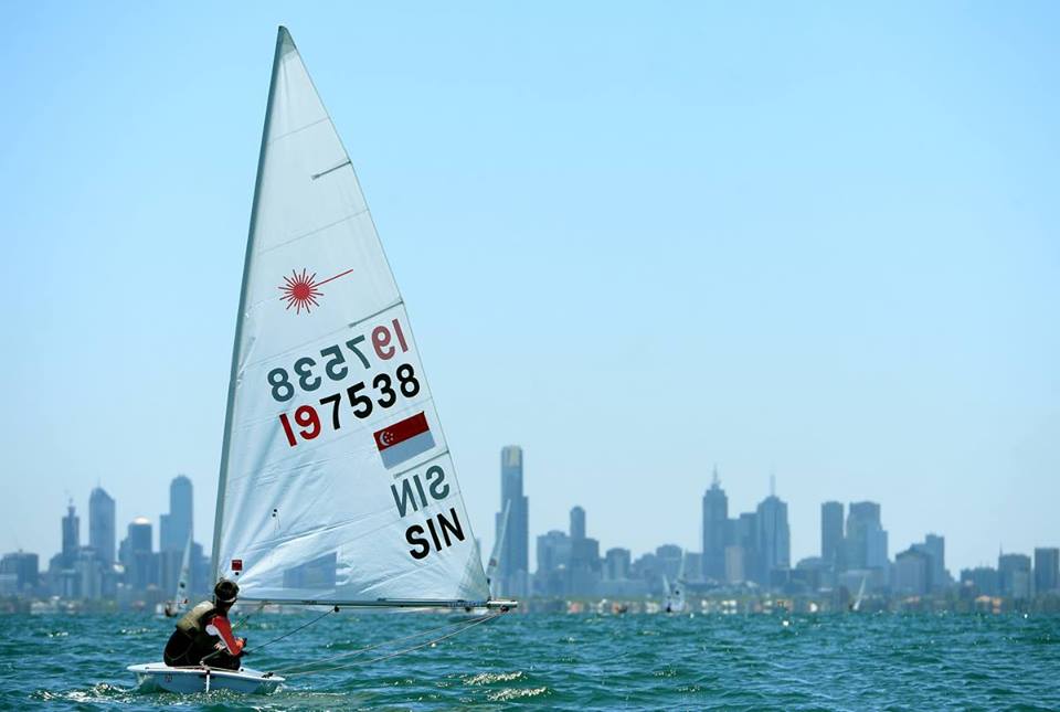  Olympic Worldcup 2016  Sail Melbourne  Melbourne AUS  Day 4, Robert Davis CAN 8th