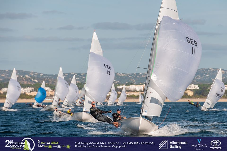  470, Laser, RS:XWindsurfer  Portugal Grand Prix  Round 1  Vilamoura POR  Day 2, Coralie Vittecoq CAN, 2nd Laser Radial, best North American