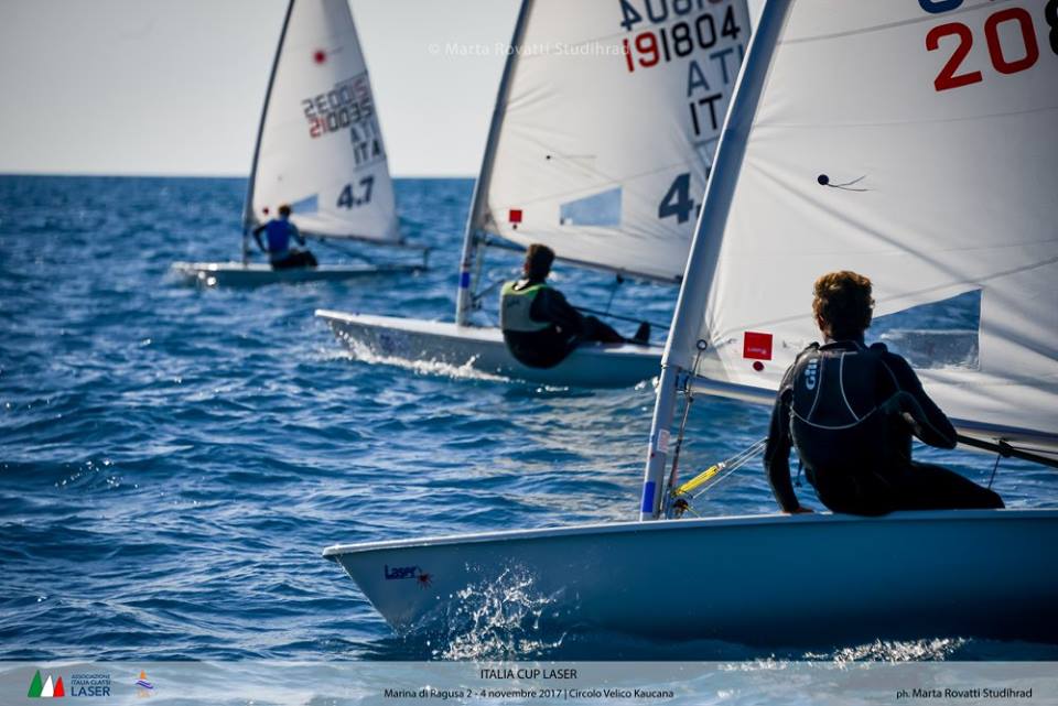  Laser  Italia Cup 2018  Ragusa ITA  Final results with good Swiss rankings
