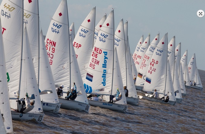  470  World Championship 2016  Buenos Aires ARG  Day 3  Les Suisses
