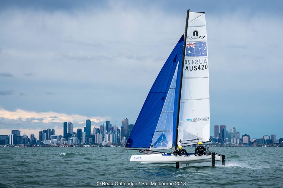  Olympic + Youth Classes  Sail Melbourne  Melbourne AUS  Day 2, the Swiss