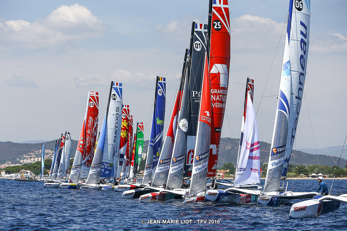  Diam 24  Tour de France à la Voile  Act 6  Roses ESP  Day 14, racing will resume today on the Mediterranean