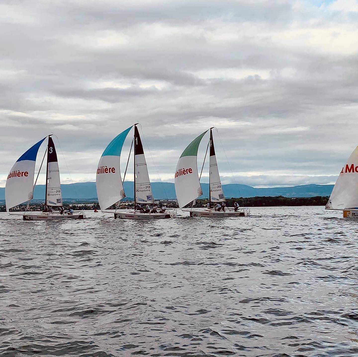  J/70  Swiss Sailing Challenge League  Lausanne  Final results