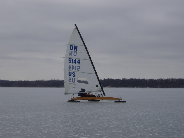  IceSailing  DN North American Championship 2017  Madison WI, USA  Das Video