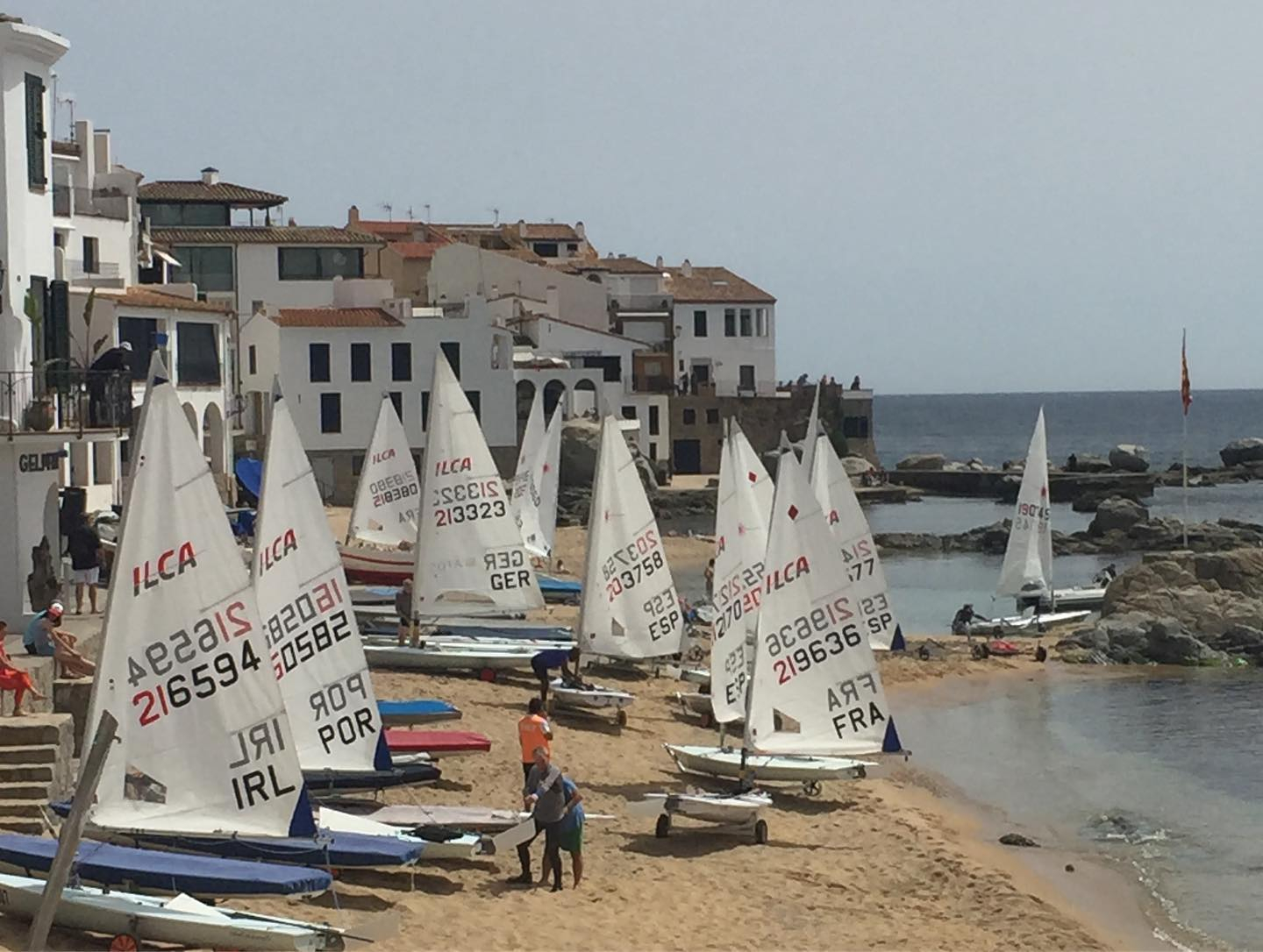  ILCA 6 + 7  Euro Masters  Palafrugell ESP  Day 2