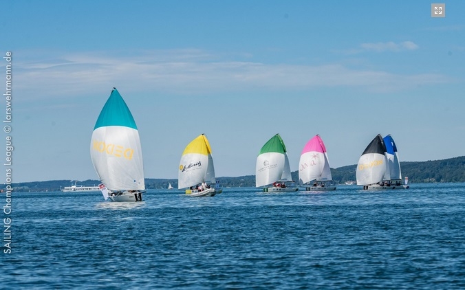  J/70  Sailing Champions League  Qualifier  Tutzing GER  Final results, two GER and two SUI team qualified for Grand Final