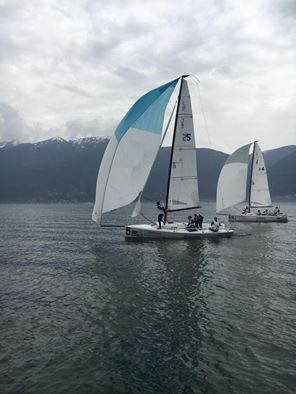  J/70  Swiss Sailing League 2016  Act 1  YC Locarno  Day 1