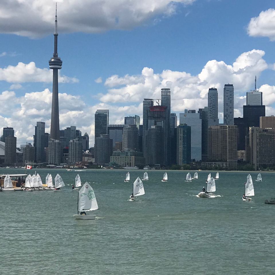  Optimist  NorthAmerican Championship 2017  Toronto CAN  Day 4, Baker USA extends lead