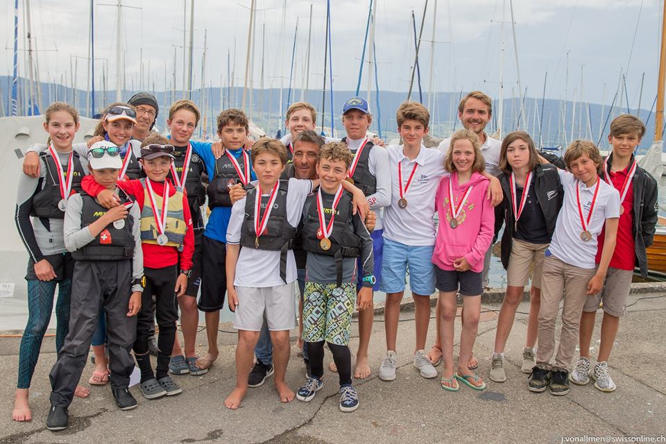  Optimist  Team Race Swiss Championship  CV Estavayer  Final results