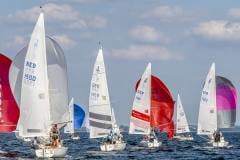  Various Classes  Warnemuender Week  Warnemuende GER  Day 1, this year with the J/22 and Raceboard Worlds