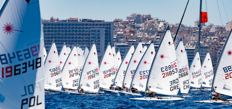  Laser Radial  Youth European Championship  Athens GRE  Day 2