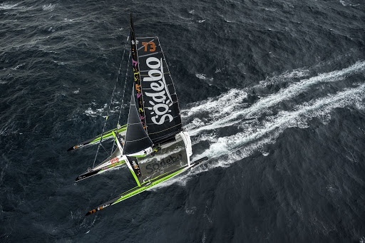  Trophee Jules Verne  Day 10  lead on record now 388 miles