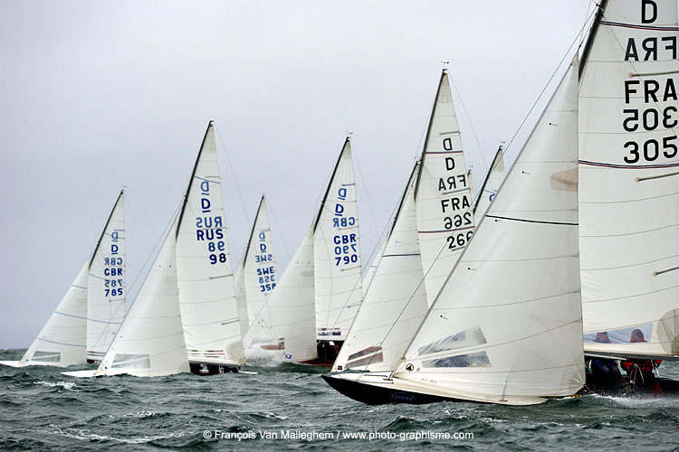  Dragon  Grand Prix Guyader  Douarnenez FRA  first races today