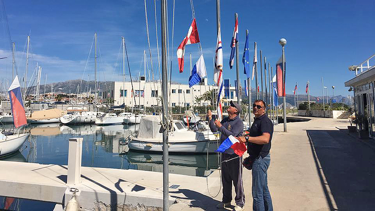 Laser  Olympic Sailing Week  Split CRO  Day 1