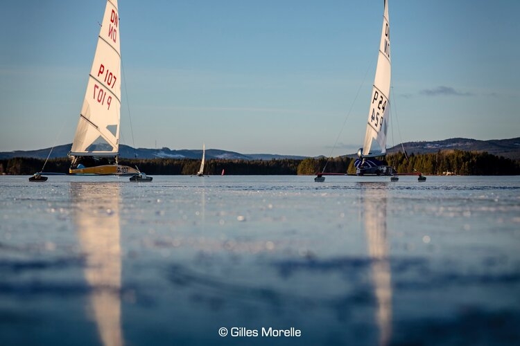  IceSailing  DN Grand Master Cup 2020  Öxeloesund SWE  Day 2, the Swiss