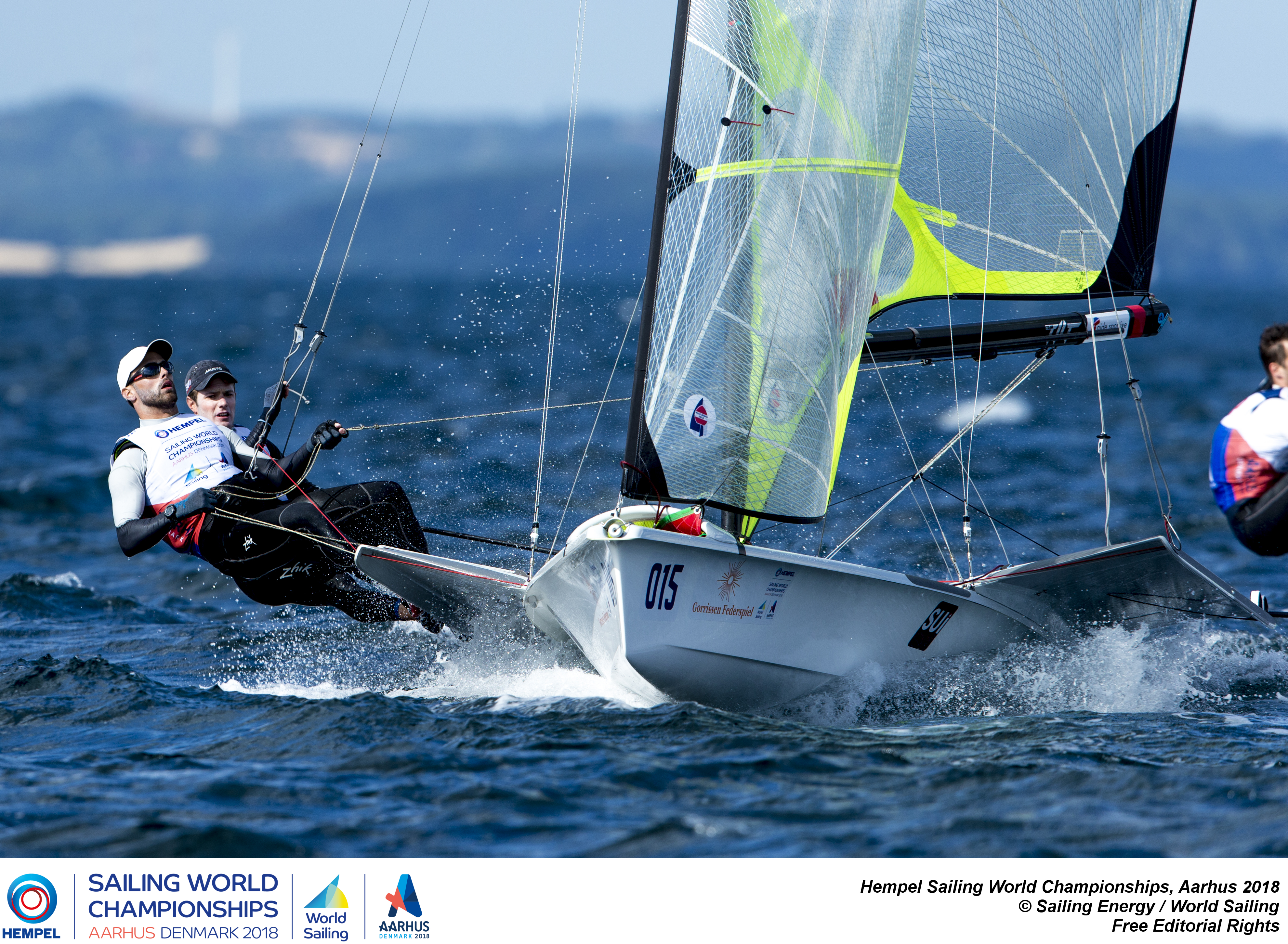  Olympic Classes  World Championships 2018  Aarhus DEN  Day 4  Les Suisses