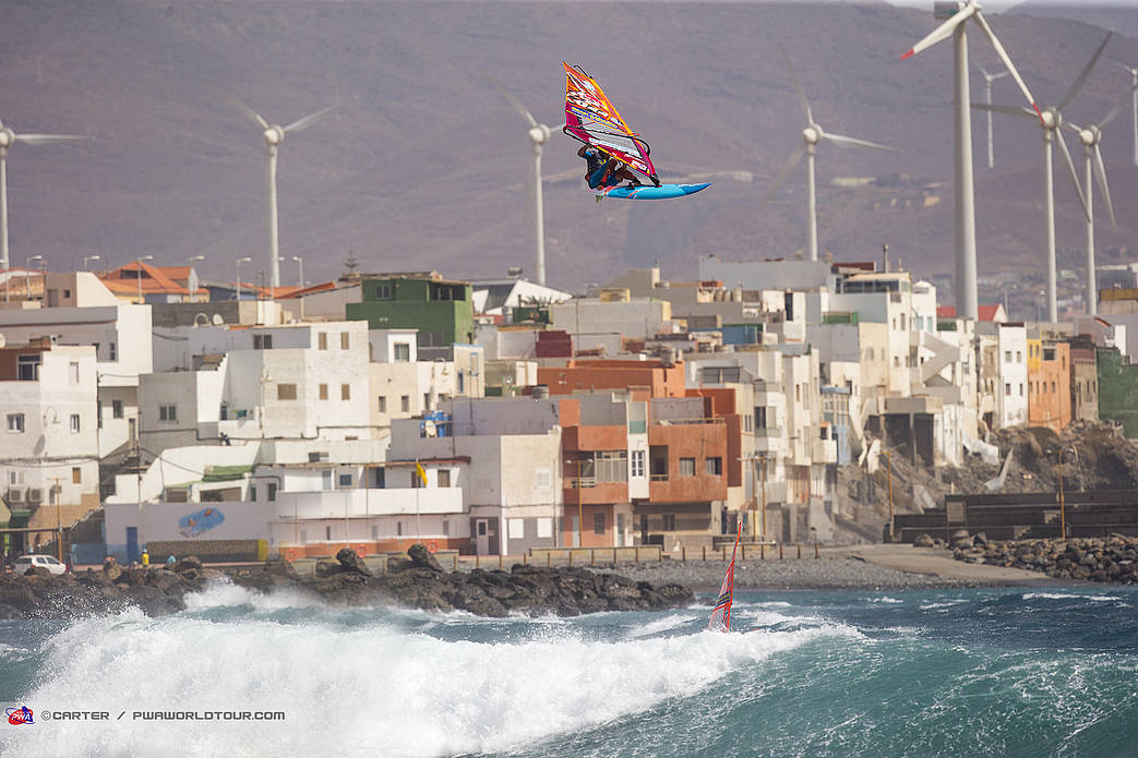  Windsurfing  PWA World Tour  Wave  Gran Canaria ESP  Final results