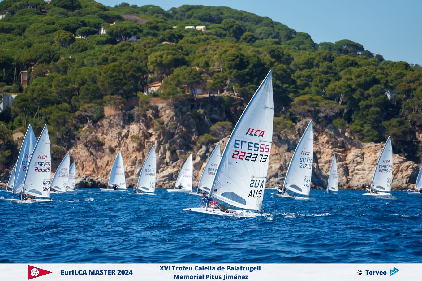  ILCA 6 + 7  EuroMasters  Calell ESP  Day 2