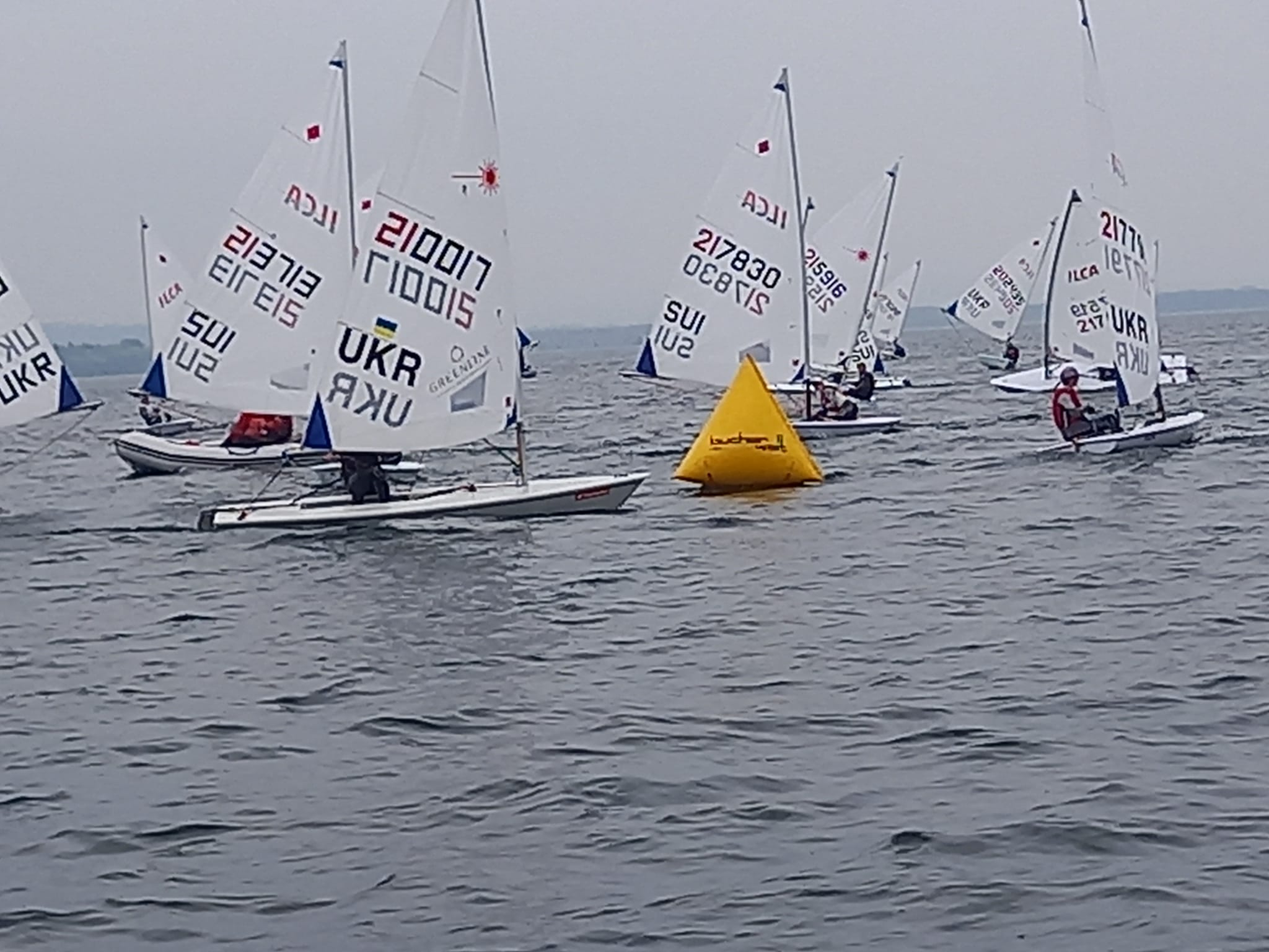  ILCA 4 + 6  Europacup 2022  Neuchatel SUI  Day 2